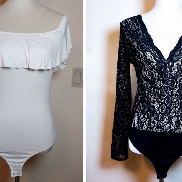 Express Tops - LOT of 2 EXPRESS SIZE M BODYSUITS